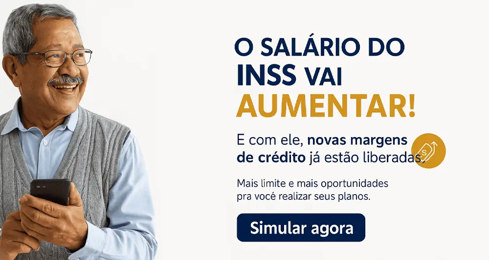 Aumento de margem do inss agora mesmo